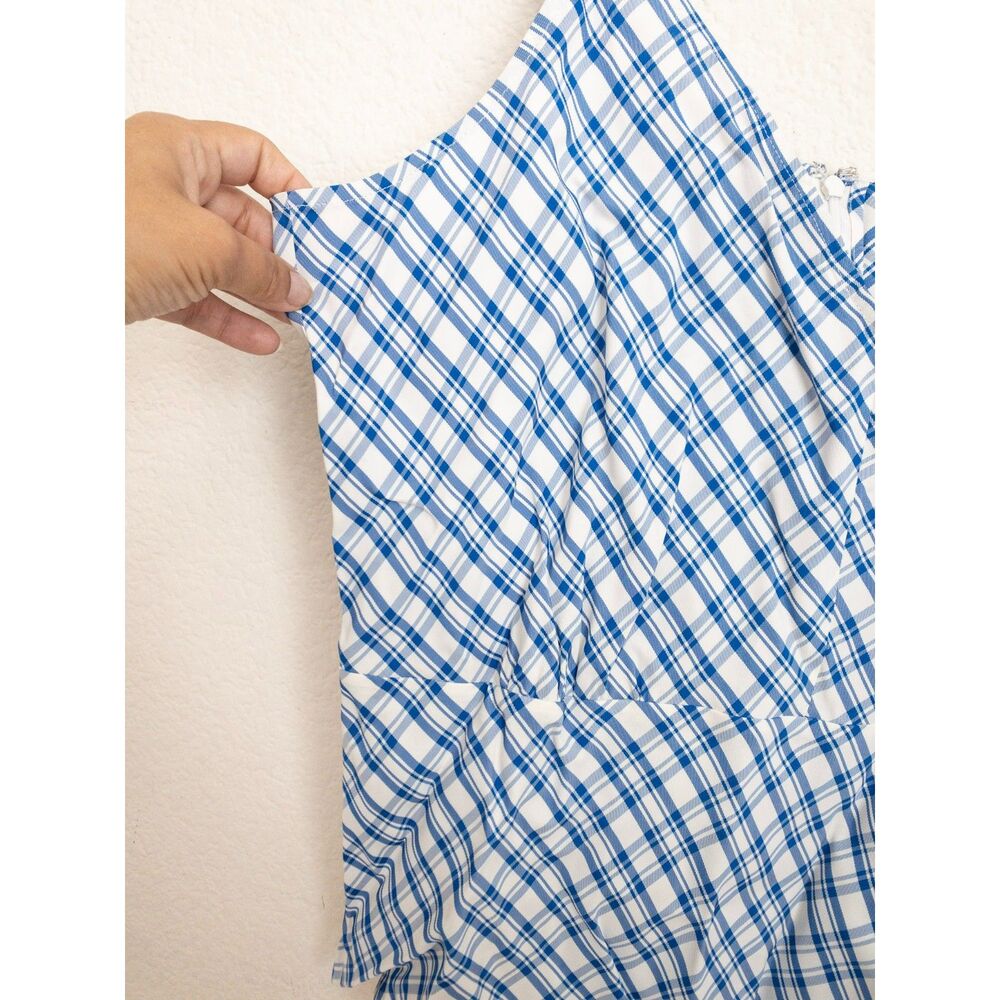 Lewit Sodalite Kasie Check Tank Top size XL - Picture 6 of 6